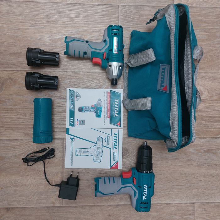 Набор шуруповерт и винтоверт Тотал