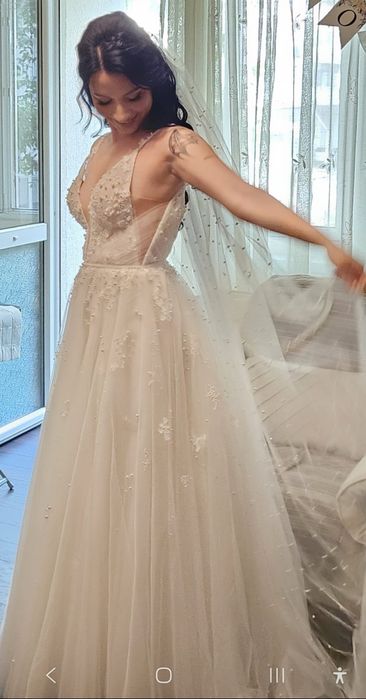 VÂND Rochie de mireasă Pollardi-Daria Karlozi "Enaress"