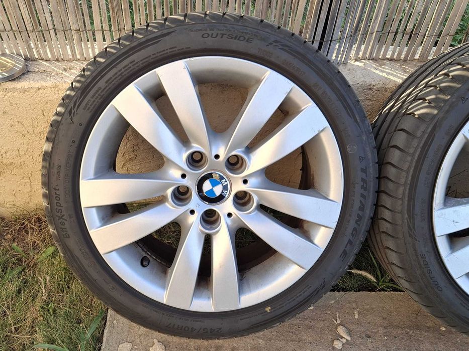 Jante BMW R17 anvelope vara noi DOT 2024 E39/E46/E60/E61/E90/E91