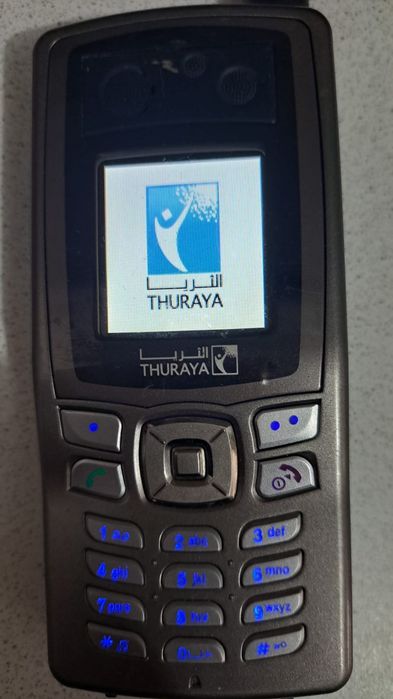 Спутниковый телефон Thuraya SO-2510 + Длинный кабель питания + 2 SIM