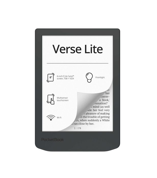 }Электронная книга PocketBook 619 Verse Lite Midnight Grey PB619-T-CIS