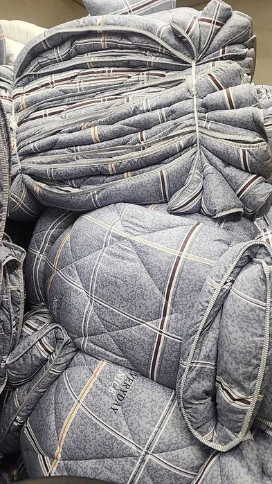 Матрасы пахтали ва комплект постельное белье потом цех