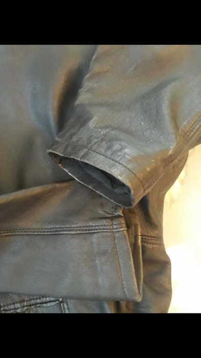 Geaca piele naturala scurta  S-M -L
