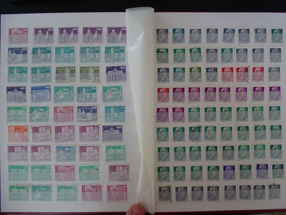 Germania DDR - Clasor cu timbre stampilate uzuale (Lot 336)