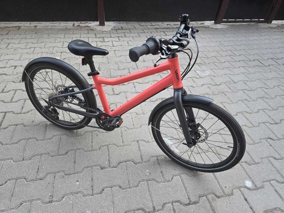 Bicicleta Woom Explore 4 - Bicicletă premium copii, Woom 4 stare excelentă, accesorii incluse