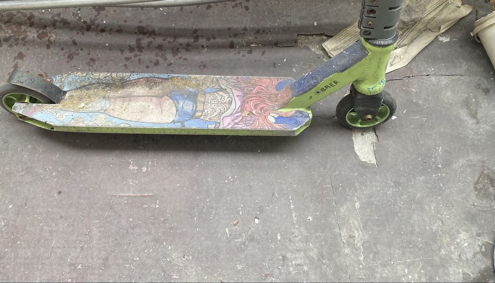 самокат трюковой Glober