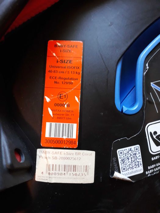 столче за кола много висок клас защита BRITAX -Made in Germany
