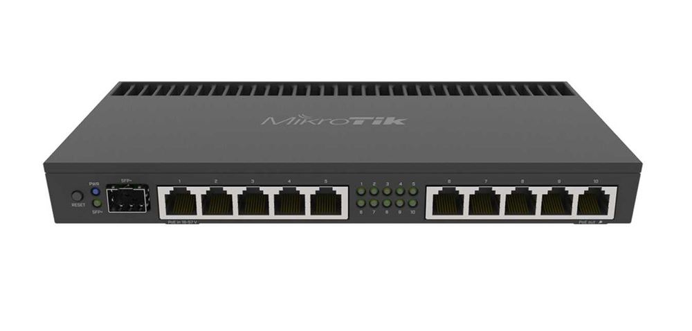 Маршрутизатор MikroTik RB4011iGS+RM
