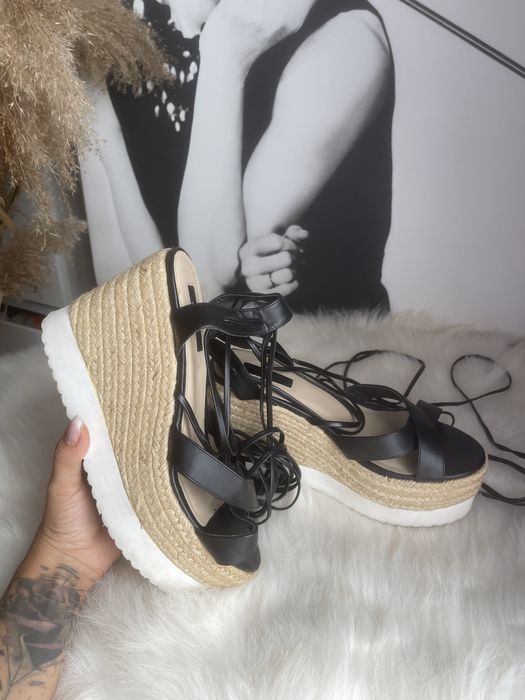 Espadrile cu plaforma