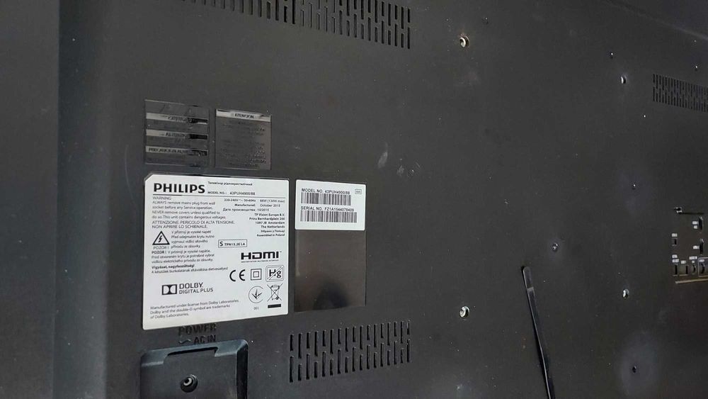 Vand componentele electronice din TV Philips 43PUH4900/88