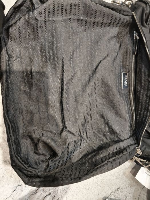 Оригинал Prada Tessuto Nylon Винтаж сумка черная