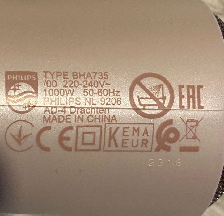 Perie de par Philips