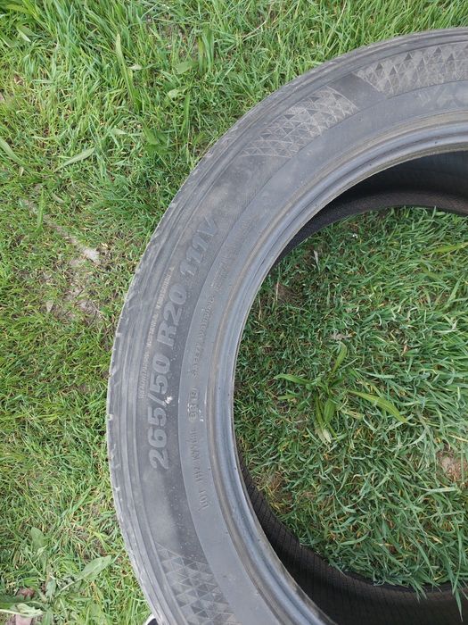 Шины летние продам 265/50/р20