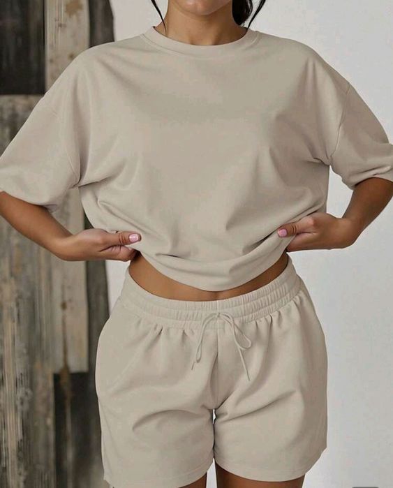 Compleu  de vara de bumbac