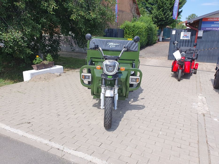 Triciclu electric Cargo 700Move Eco  Basculare Hidraulică 25km/h