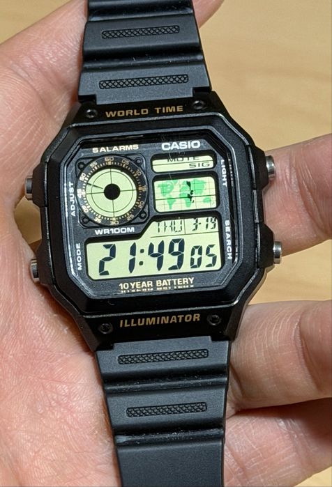 Часы Casio Illuminator