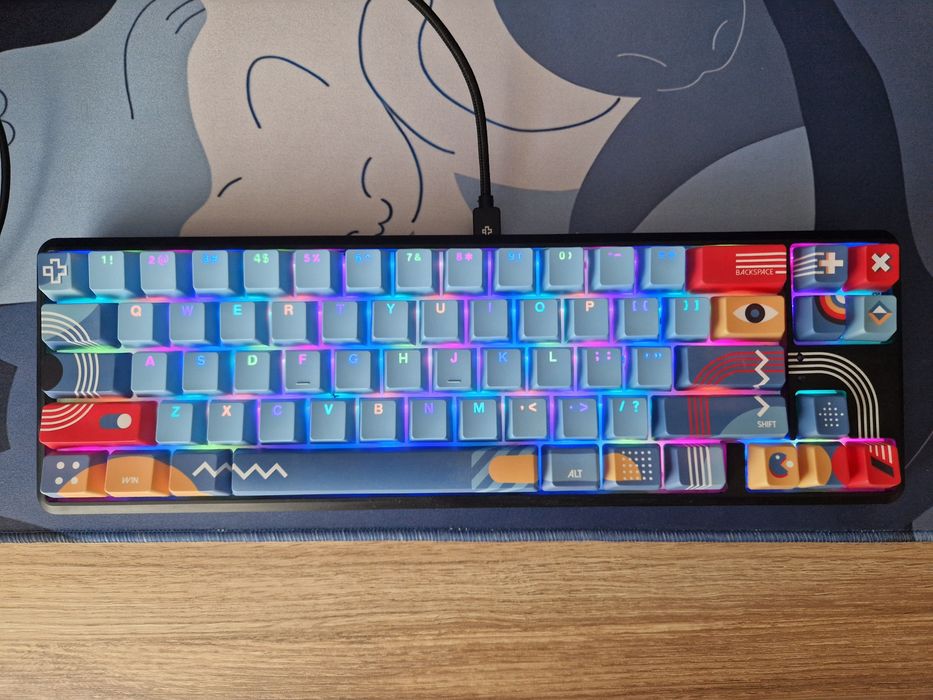 Tastatura gaming qwerty key QK65 metric