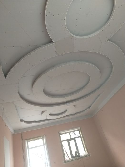 Gepsakarton, bambuk panel, dekor plas, podkulyuch xizmatlari.kafolat