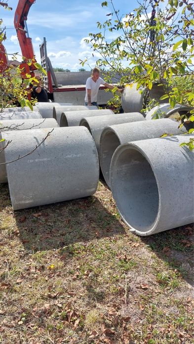 Tub din beton si capace