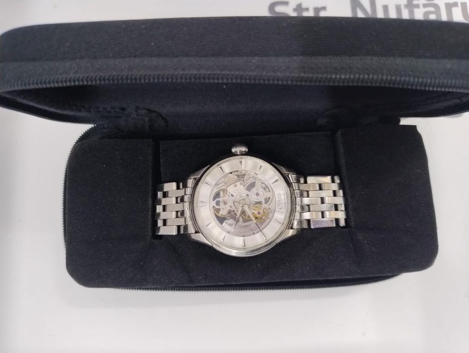 Ceas Oris Artelier Skeleton 7591 -N-