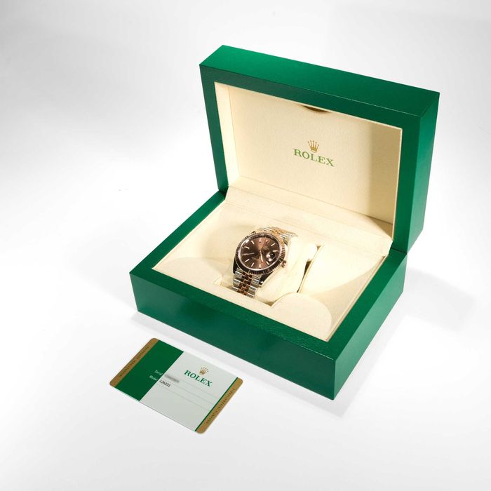 Rolex Datejust 41mm 126331 Steel & Rose Gold Chocolate dial