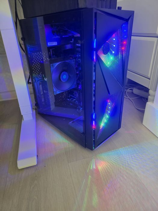 Carcasa PC Aerocool Glider Cosmo, 2 ventilatoare RGB