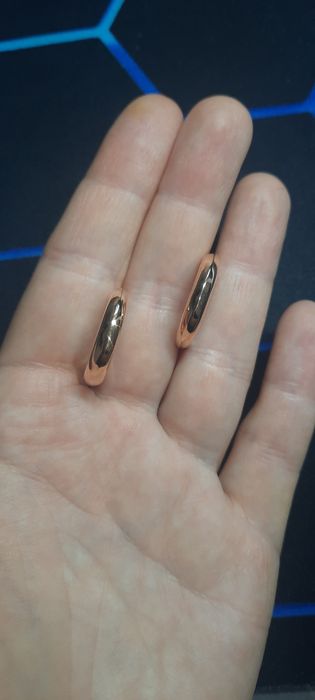 Серьги золотые, Калачи