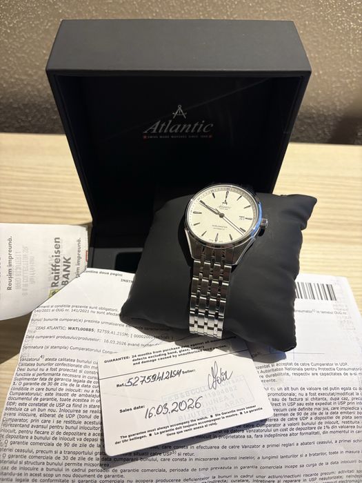 Ceas Atlantic Worldmaster 1888, automatic.