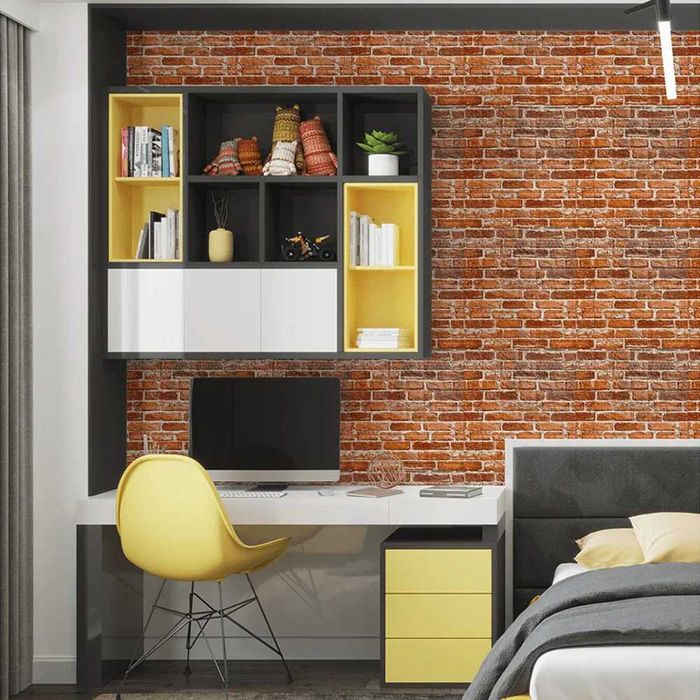 Тапет 3D тухли / Самозалепващи тапети / 3 D облицовки за стени