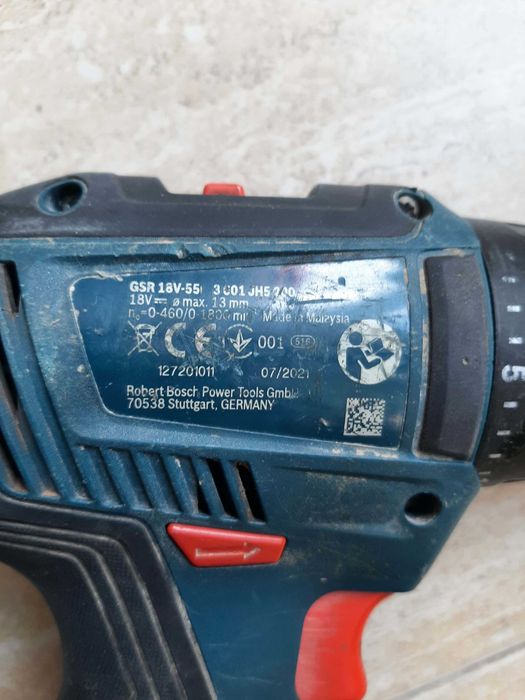 Безчетков винтоверт BOSCH GSR , Пълен комплект