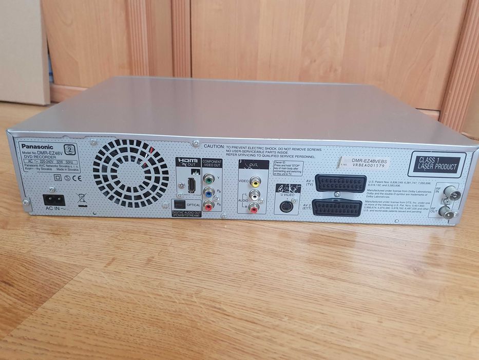 Panasonic DMR-EZ48 VHS-DVD recorder HDMI 1080/HD
