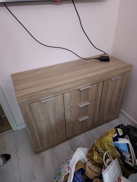 Спален комплект +трикрилен гардероб