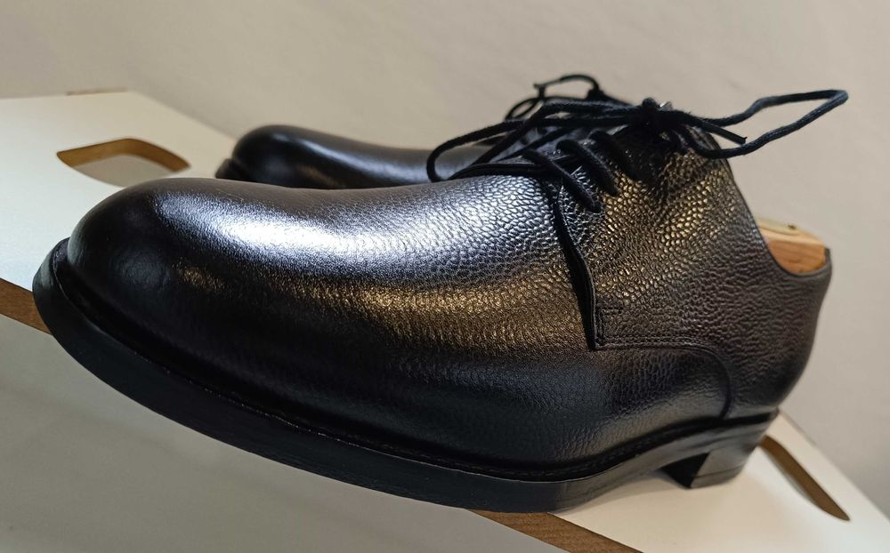 Pantofi derby lucrati manual Kalman Kalman piele naturala superioara