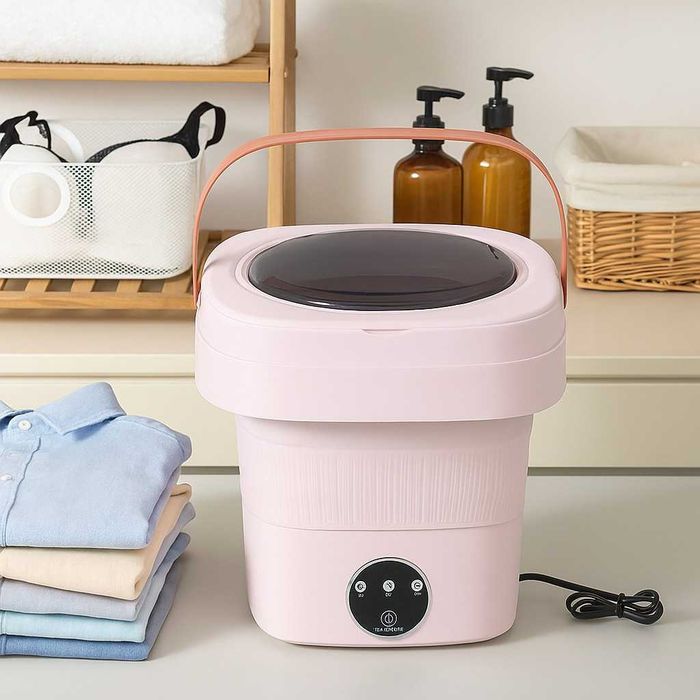 Мини сгъваема преносима пералня с центрофуга - 12 литра