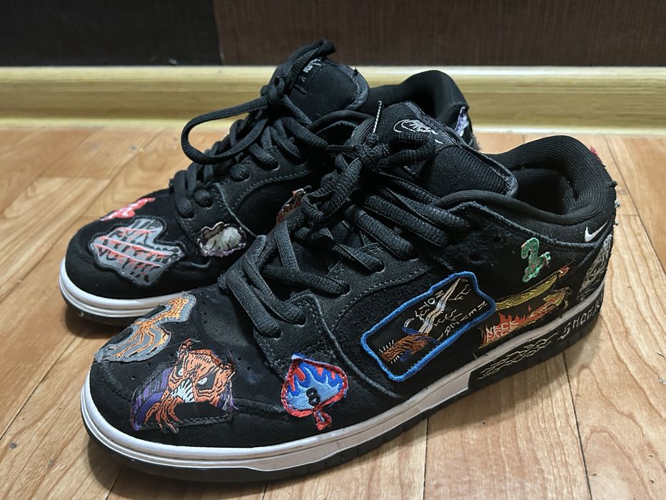 Продам идеальные кастомные кроссовки Nike серии Хеллоуин