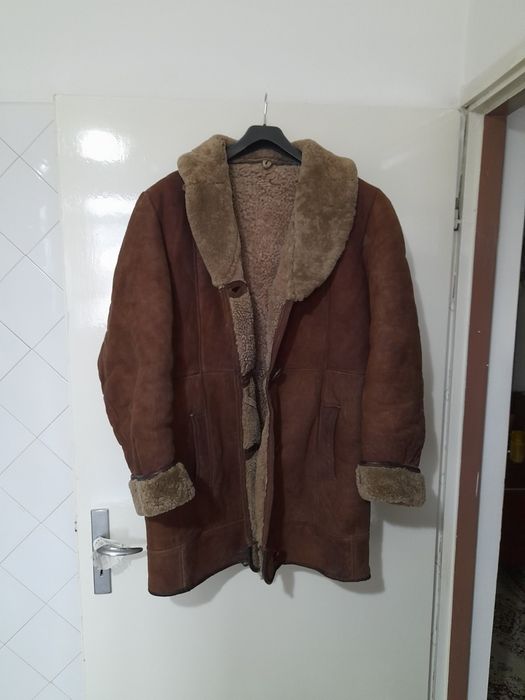 Дамски кожух от агнешка  кожа