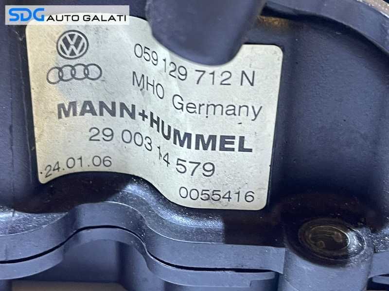 Galerie Admisie Dreapta cu Clapete VW Phaeton 3.0 TDI BMK 2002 - 2010 Cod 059129712N [B0002]