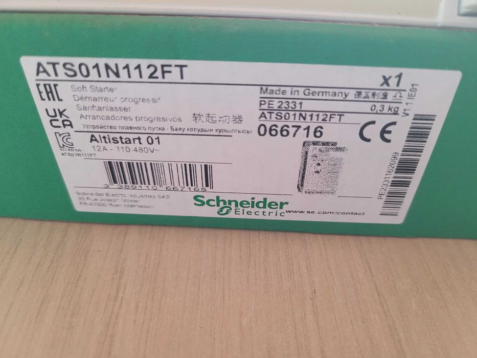 Altivar soft start motor