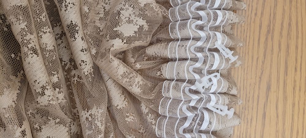 Продам новую тюль Мрамор, беж