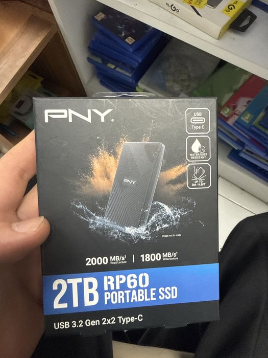 SSD Extern PNY RP60 2TB USB-C 2000MB/s Nou Sigilat