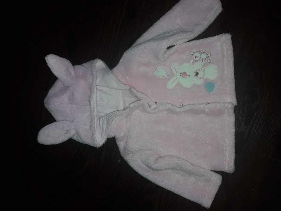 Теплая плюшевая кофта