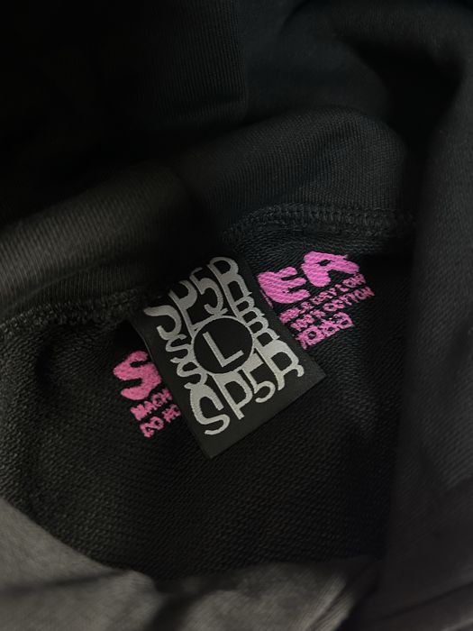 Sp5der P*NK Hoodie pink