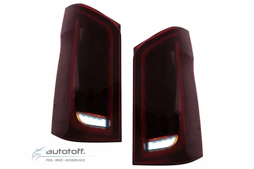 Stopuri Full LED compatibil Mercedes V-Class W447 (2014-2019) Fumurii