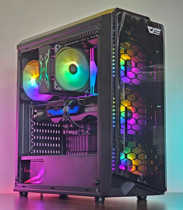 Ryzen 5-7500F/RTX 5060Ti/RAM 32GB/SSD 1TB/Чисто Нов-Гаранция!