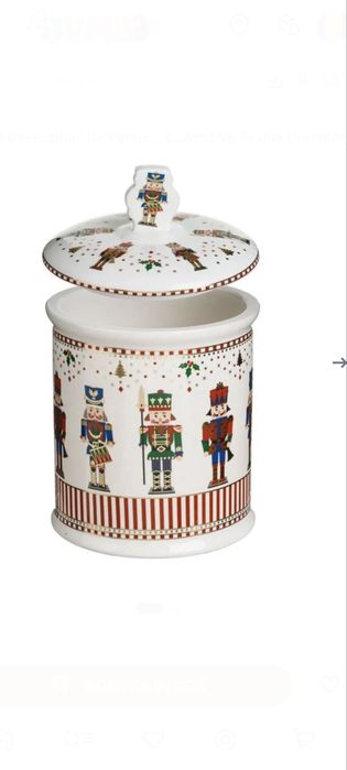 Recipiente ceramica biscuiti si fursecuri