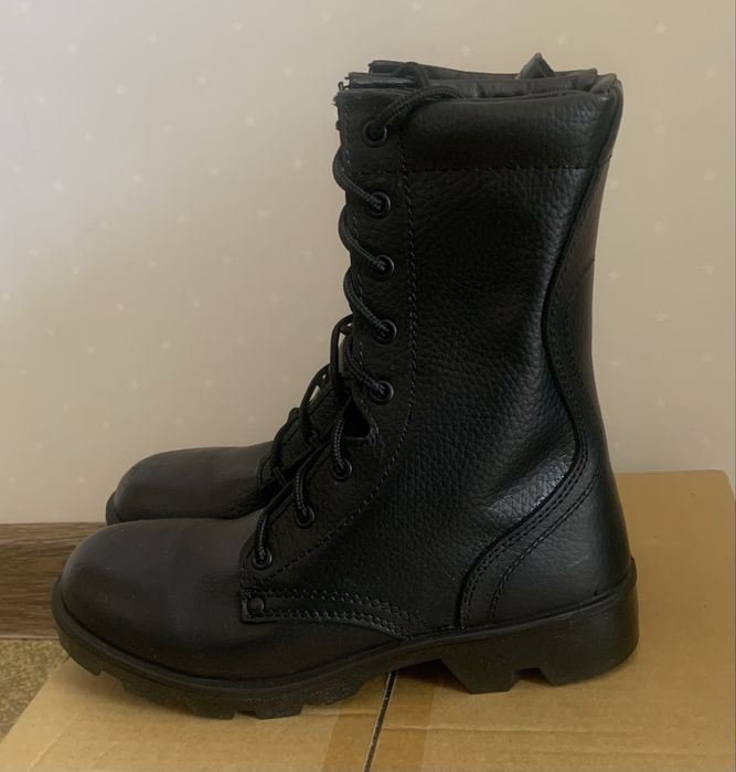 Берцы черные, летние