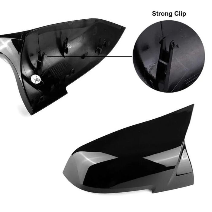 Set capace oglinzi BMW Seria 3 F20 F21 F30 F32 F33 F36 negru