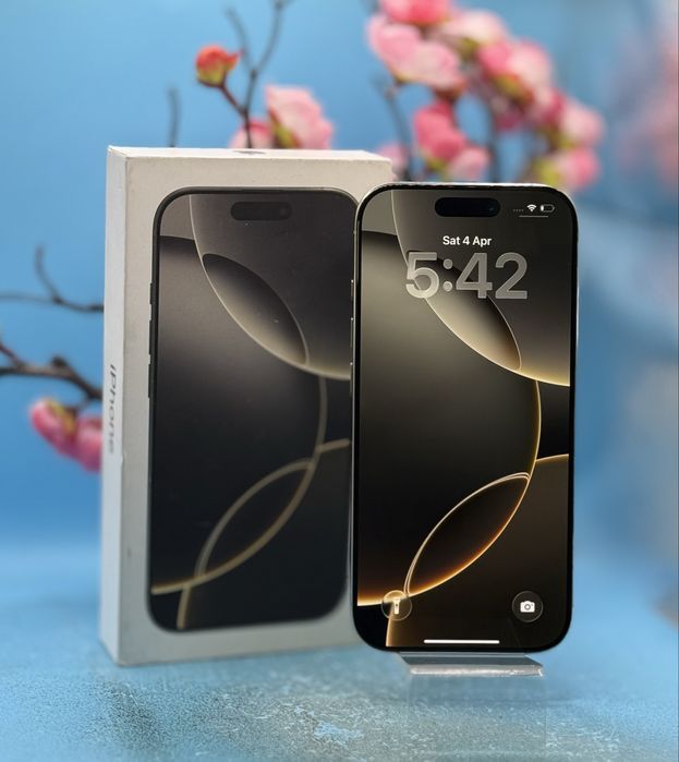 Apple iPhone 16 Pro, 256GB, 5G, Natural Titanium