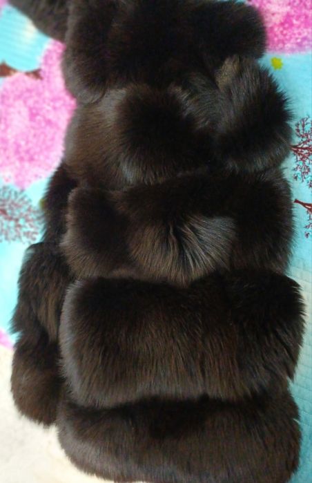 Жилет натуральный меха