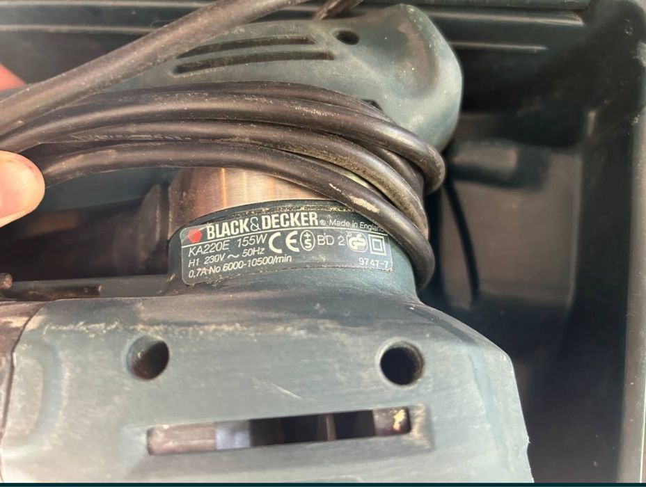 Ехцентър шлайф Блек енд декер black and decker